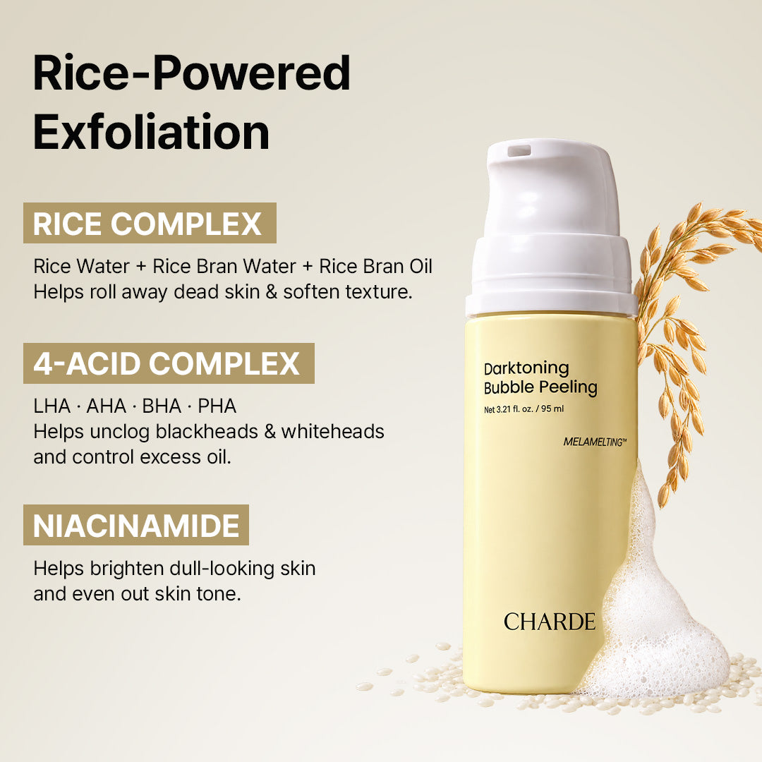 Darktoning Bubble Peeling Exfoliator